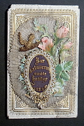 Taupatenbrief um1880